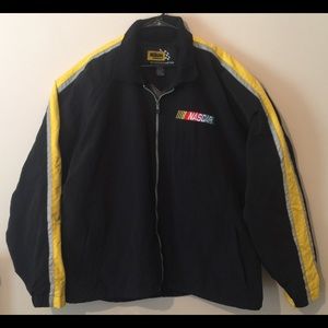 Nascar Nicon Binoculars Racing Jacket Mens Sz XXL